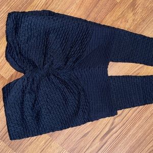 Cellulite Proof Ribbed Booty Scrunch Leggings